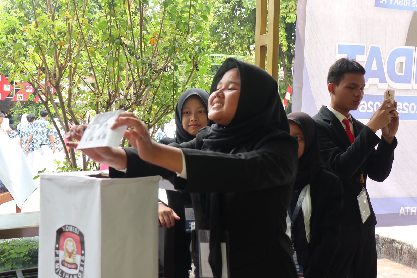 PEMILU OSIS DAN MPK SMKN 14 JAKARTA JADI SARANA PENDIDIKAN DEMOKRASI - Foto 3